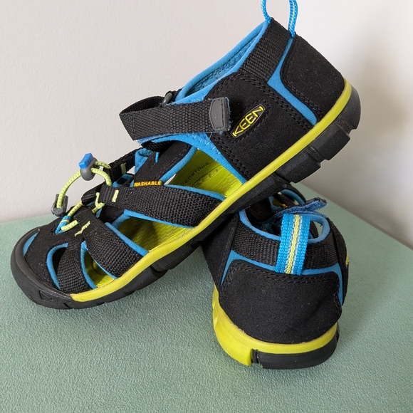 Keen Hiking Outdoor Play Big Kids Seacamp II Sandals - Picture 2 of 5